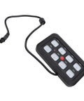 Eight Channel Touch Switch Box For Trucks LED Control Panel with 8 buttons and cable, water resistant, dimmable circuit relay system.