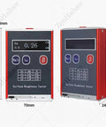 Top Notch Portable Surface Roughness Tester With 0.01 μm Precision Profilometer For Metal Surfaces, rechargeable, front and side view