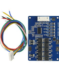 Badass 5S BMS Protection Board For 18650 Lithium Battery Pack Featuring Built In Balance Circuit 30 Amp Continuous Draw And 45 Amp Peak Surge For 21 Volt Systems with wiring harness.