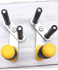 One Pair Heavy Duty Suction Lifters Make Drywall Gypsum Board Ceramic Tile And Sheetrock Moves A Breeze Portable tool with grip handles.