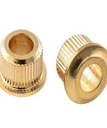 Must Have Six Piece Gold Guitar Tuner Conversion Bushings Kit For Vintage To Modern Machine Heads Converts 6mm Posts To 10mm Drilled Headstock Bore
