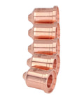 Top Tier 220819 Plasma Electrode Tip Brass Nozzle Set For PMX 65 85 105 Cutters Fits 45A 65A Range heavy-duty brass nozzles.