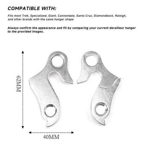 Derailleur Hanger 27 Replacement For Mountain And Road Bikes Durable Aluminum Alloy That Delivers Rock Solid Shifts Quick Install