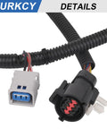 Heavy Duty Electric Fuel Pump Module Assembly connectors for 2001 To 2004 Ford Mustang wiring harness detail view