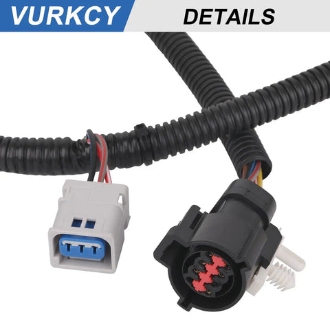 Heavy Duty Electric Fuel Pump Module Assembly connectors for 2001 To 2004 Ford Mustang wiring harness detail view