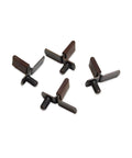 Rock Solid Glass Shelf Clips Set for Curio Cabinets 12 Piece Rubber Covered Contact Points Protect Glass During Installation