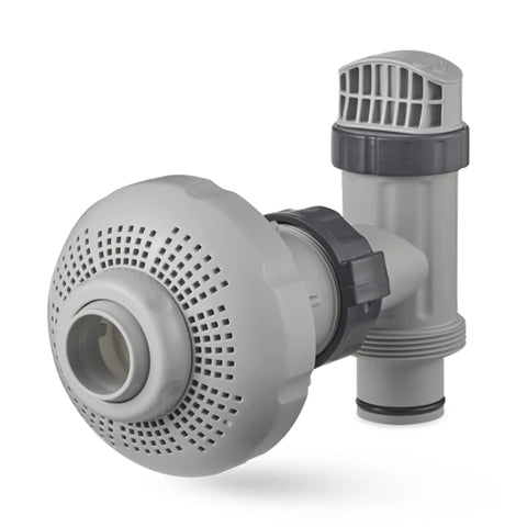 Plug And Play Above Ground Pool Inlet Air And Water Jet Part Kit With Plunger Valve O Ring Strainer Connectors Strainer Grids And Jet
