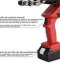 Battery Powered Hydraulic Cable Cutter 60KN For 40mm Copper And Aluminum Cables And Armored Cable, handle and battery view