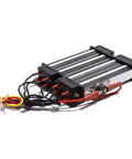 Heavy Duty AC 220V Electric Ceramic Square Heating Element 1KW 2KW Air Dry Heater for Home and Industrial Projects with aluminum shell.