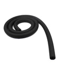 Coiled 2 Inch ID Pipe Insulation Foam Tube 6 Ft Black Nitrile Rubber Tough Protector Cover For AC Units Guitar Stands