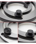 Kickass Adjustable Soft Jaw B Ring For CNC Lathe Chuck showing detailed inner structure and fasteners for efficient machining.