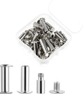 40 Pack Chicago Screws And Scrapbook Extension Posts Crafted From Hella Durable Solid Copper With Rust Proof Binding Hardware For Photo Albums Delivers A Super Easy And Totally Straightforward Setup.
