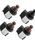 TR580 Lock-Up Solenoid Kit For Subaru CVT Crosstrek And Forester Includes Replacement Part Numbers TR690 31825AA050 31825AA051 31825AA052 31706AA030 31706AA0 A Simple DIY Fix For Your Ride. four solenoids shown