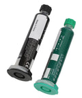 Curable Solder Ink Insulating Protective Coating For PCB Circuit Board Repair And Maintenance, 2 Pack 10cc, Black And Green Tubes