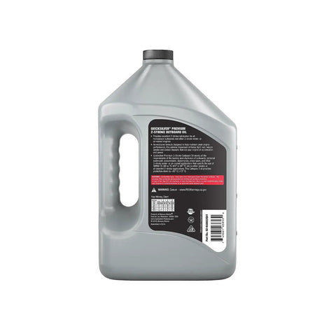 Beefed Up Two Stroke Engine Oil For Outboards PWC Snowmobiles And Motorcycles 1 Gallon All Weather Formula Reduces Friction Prevents Corrosion And Keeps Your Engine Running Smooth In Cold Starts