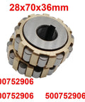 Beefy Heavy Duty Gear Reducer Bearing Double Row Eccentric 28x70x36MM For Industrial Machines, 300752906 Series