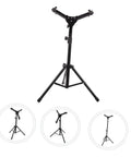 Adjustable 12 Inch Snare Drum Practice Rack And Folding Tripod Stand With Heavy Duty Alloy Build for snare drum support.