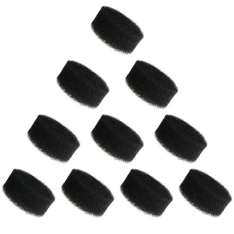 10 Pack 2.1 Inch Round Intake Filter Replacement For Air Compressors, Universal Fit For Craftsman, Premium 40 PPI Foam Filtration