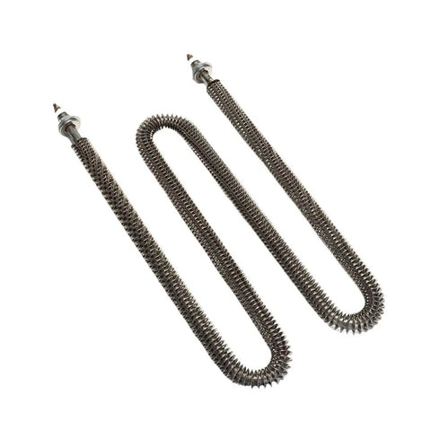 Heavy Duty W Shape Finned Heating Element For Industrial Electric Air Heater 220V 2.5KW SUS304 Stainless Steel, flexible design.