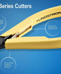 Diagonal Cutting Nipper With Micro Bevel Edge 112.5 Millimeters Multi Color Handles For DIYers And Pros In Electronics And Crafting