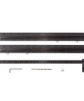 Long Pull and Rapid Center Combo Without Case for Shelf Installations, portable 32mm shelf pin jig, aluminum