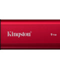 Dual USB A and C Portable 1TB SSD With Beast Mode Speeds Up To 1050 MBps Read And 950 MBps Write USB 3.2 Gen 2 External Drive in red