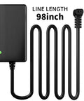Replacement 29V 2A Recliner Power Supply Adapter with 98-inch cord for Electric Recliners Lift Chairs and Adjustable Beds, 2-pin plug