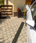 Heavy Duty Floor Cable Cover With Three Channels For Wires On The Floor Outdoor Cord Hider And Floor Protector Cable Management