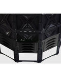 Close-up view of 540L Outdoor Tumbler Compost Bin For Garden And Yard, Extra Large BPA Free All Season Composting Box