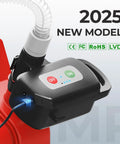 Rechargeable Fuel Transfer Pump With Auto Stop Sensor For Fast 3.2 GPM Flow Portable Gas Can Pump Lithium Ion Battery