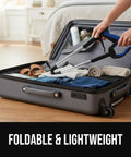 Foldable Strong Rubber Lined Claw Grabber Two Pack Reacher Tool for Seniors With 360 Magnetic Rotating Head in suitcase