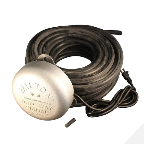 Driveway Signaling Bell Kit Self Contained Pneumatic Alert System With 6 Foot Cord Includes Bell Hose And End Plug Made In USA