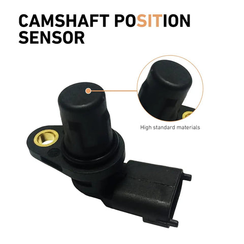 High Temperature Resistant Camshaft Position Sensor Drop In Replacement For Quick Starts Smooth Idles And Clearing Those Pesky EPC Warning Lights Compatible With Chery Ford Models Built Hella Reliable, detailed view of sensor with connector.