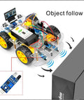 10 Pack Infrared Obstacle Avoidance Sensor Modules For Arduino Raspberry Pi Smart Car Robots With IR Transmitters Receivers And Photoelectric Switches Great For Line Tracking And Auto Driving installed on robot