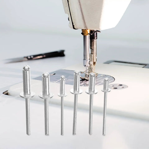 180 Piece Aluminum Blind Rivets Assortment Kit For Tools And Home Improvement With Corrosion Resistance Sturdy Lightweight Design Pro Grade Pop Rivets And Flat Rivets For DIY Projects Great For Repairs And Crafting, mixed sizes