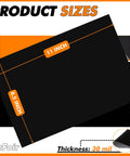 Adhesive Magnetic Sheets 8.5 X 11 Inches, 50 Pack, 30 Mil Flexible Peel And Stick Magnets size illustration