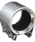 No Sweat 4 Inch Pipe Coupling Built Tight With 316 Stainless Steel Bolt Kit And Axial Joint Design featuring a polished exterior.
