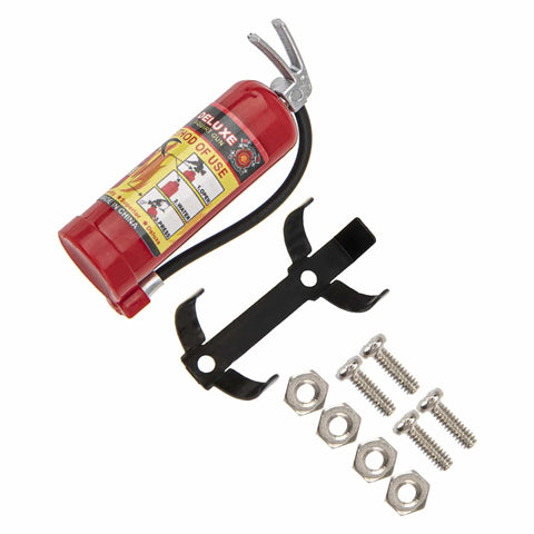 Two Pack Simulation Fire Extinguishers Decoration Set With Stickers For RC Crawler Models Compatible With Traxxas TRX4 Axial SCX10
