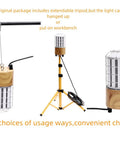 Beast Mode Bright 150W Tripod Work Light With 21000 Lumens Corded Led Stand Up Light 360 Degree Omnidirectional Lighting