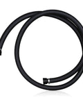 Heavy Duty Replacement Electric Drum Pump Discharge Hose Built Like A Tank For Smooth Chemical Transfer And Zero Headache Operation Compatible With Tredrume Systems, flexible black PVC hose.