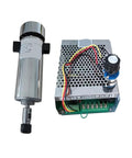 Air Cooled CNC Spindle Kit 0.8kW 110V 20000RPM ER11 Chuck with power supply and speed governor