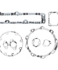 Heavy Duty Complete Cylinder Head Assembly With Precision Valves And Durable Sealing Gasket Kit For D1305 Motor RTV1100 seal gaskets layout.