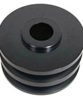 Two Groove Steel Alternator Pulley For Delco 10SI 12SI 15SI 27SI And Ford 1G 2G Alternators, 10mm Belt, 67mm Outer Diameter, 17mm Bore
