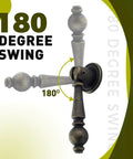 180-degree swing feature of Vintage Cabinet Pulls 2 Pack Antique Bronze Pendant Handles for cabinets and drawers.