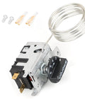 Upgraded True Freezer Temperature Control Kit With Fridge Knob Thermostat For 077B Series Refrigerator Parts Patent Pending Easy Install And Accurate Temperature Range Fix Compatible Replacement