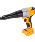 Get A Crazy Powerful 20v Cordless Rivet Tool Kit With Brushless Motor High Torque And Led Light For Tight Spaces That Makes Long Work Sessions Easy Slay Your Projects Without Any Cords Getting In The Way Today Right Now. yellow cordless rivet tool