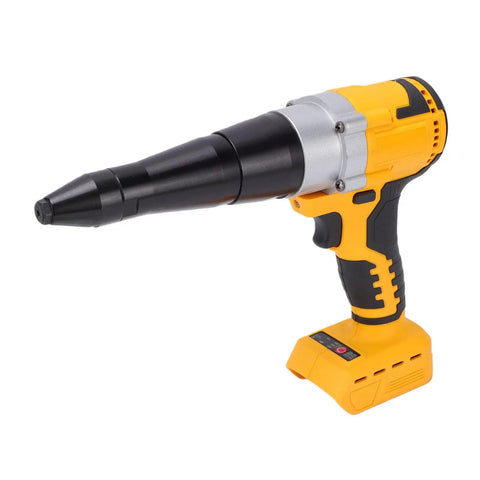 Get A Crazy Powerful 20v Cordless Rivet Tool Kit With Brushless Motor High Torque And Led Light For Tight Spaces That Makes Long Work Sessions Easy Slay Your Projects Without Any Cords Getting In The Way Today Right Now. yellow cordless rivet tool