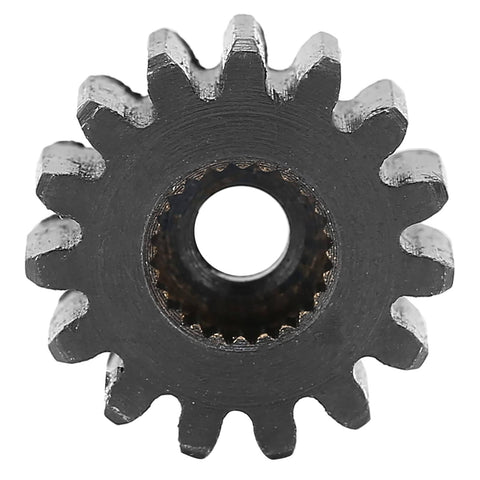Close-up of 5 Pieces Steel Servo Spur Gears With 24 Tooth Internal Spline Module 0.8 Pro Grade Heavy Duty Industrial Gears