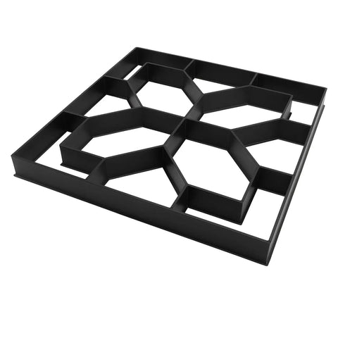 15.7X15.7 Inch Walk Maker Mold For Concrete Pavers ABS Reusable DIY Stepping Stone Paver For Lawn Patio Garden Yard Pathways