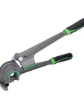 Heavy Duty Manual Tubing Bender Knocks Out Smooth 180 Degree Bends On Copper Coils And Brake Lines Quick 3 In 1 Swivel Jaw Handle Crank Setup